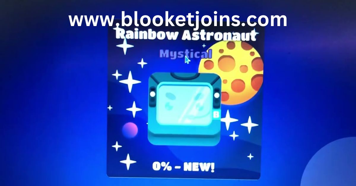 How To Get Rainbow Astronaut In Blooket